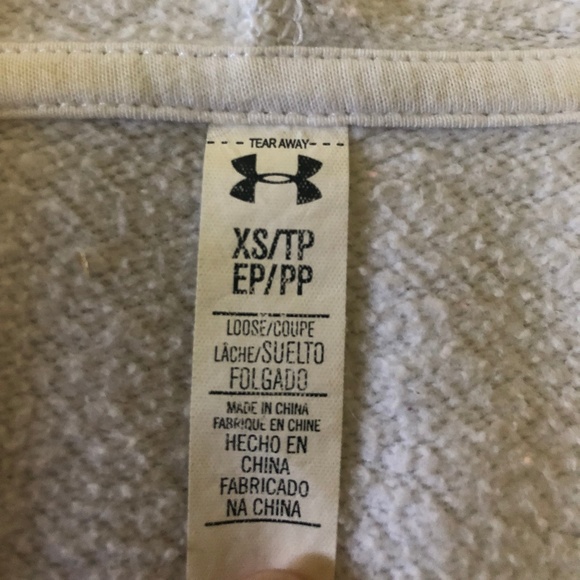 White Underarmour Sweatshirt - Picture 2 of 3